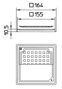 Line Drawing - Spare parts-old-drain
