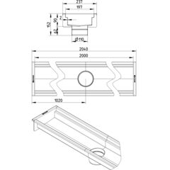 Line Drawing - Channel-No membrane