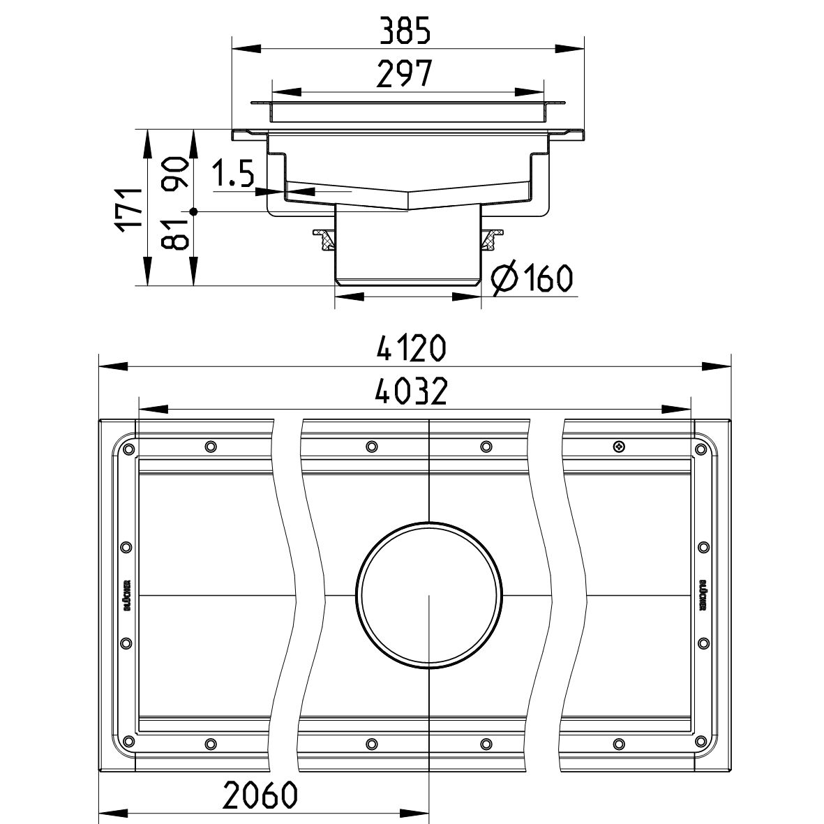 Line Drawing - Channel-Vinyl
